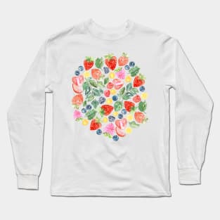 Summer Berries Long Sleeve T-Shirt